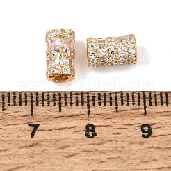 925 micro pavè di perline in argento sterling con zirconi trasparenti&nbsp;SE-CBAF1B2-16D-G