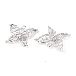 Pendentifs en laiton zircon cubique transparent&nbsp;KK-Q816-17P