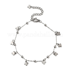 304 Edelstahl-Kreuz-Charm-Armbänder&nbsp;BJEW-JB11698