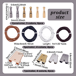 Kits de accesorios para corbatas Poirot (DIY)&nbsp;DIY-NB0013-42