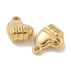 Pendentifs en acier inoxydable 304 avec placage ionique (IP)&nbsp;STAS-Q334-06G