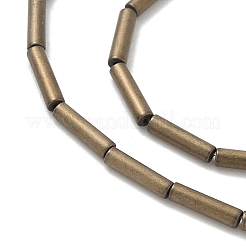 Chapelets de perles en hématite synthétique sans magnétique&nbsp;G-F300-37B-F06