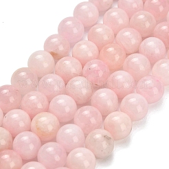 Chapelets de perles en morganite naturelle&nbsp;G-H329-C11-8mm