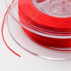 Japanische umweltfreundliche gefärbte flache elastische Kristallschnur&nbsp;EW-F005-0.6mm-11