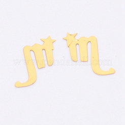 Cabujones de latón&nbsp;KK-WH0034-54G-05