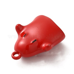Pendenti in lega verniciati a spruzzo di Halloween&nbsp;PALLOY-F296-02C