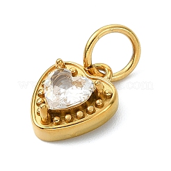 Pendentifs en strass en acier inoxydable 304&nbsp;STAS-A145-04G-G