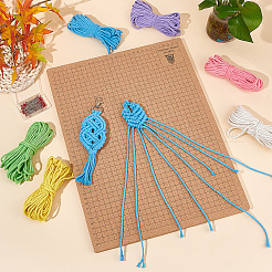 Planche de blocage au crochet en liège&nbsp;DIY-WH0308-209-WH