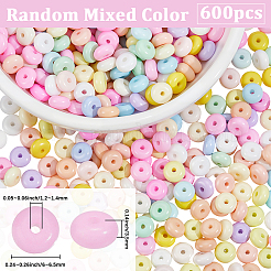600pcs perles de verre imitation jade&nbsp;DGLA-PA0001-06C
