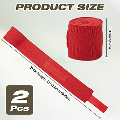 Boxhandbandage aus Baumwolle&nbsp;AJEW-WH20042-93A-03