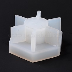 Moldes de silicona de calidad alimentaria para velas hexagonales&nbsp;DIY-D071-04