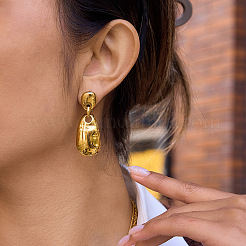 Boucles d'oreilles pendantes en acier inoxydable 304&nbsp;WG1E265-01