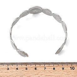 18.5 mm Sonnen-Armreife aus Edelstahl 304 für Damen&nbsp;BJEW-B151-03