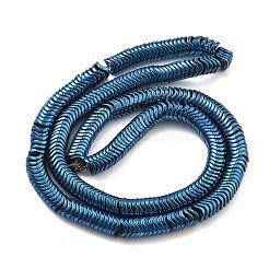 Fili di perline di ematite sintetica non magnetica elettrolitica&nbsp;G-B132-A01-01F
