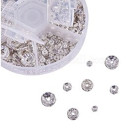 Perline distanziatori strass in ottone&nbsp;RB-PH0007-01B