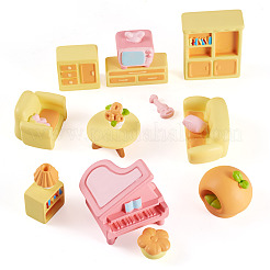 15 Stück 15 Stile Miniatur-Ornamente aus Kunstharz.&nbsp;AJEW-TA0002-81