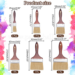 9 pinceau à poils de 6 styles&nbsp;TOOL-AR0001-14