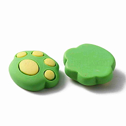Cabochons en résine opaque&nbsp;RESI-WH0035-17C