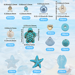 Kit di perline fai da te a tema oceano&nbsp;DIY-SC0028-79