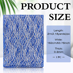 Polyester-Paillettenstoff&nbsp;DIY-WH0683-51B