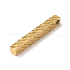 Placcatura ionica (ip) ciondoli in acciaio inossidabile 304&nbsp;STAS-D039-02B-G