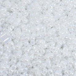 Undurchsichtige Farben Glanz Glas Saatperlen&nbsp;X1-SEED-K010-04D