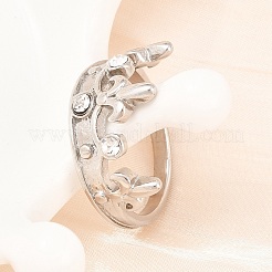 Fingerringe aus Edelstahl 304&nbsp;LS-RJEW-D336-09P