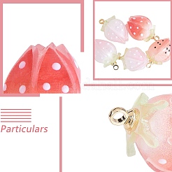 Pendenti smaltati in plastica 12 pz 3 colori&nbsp;KY-SZ0001-43