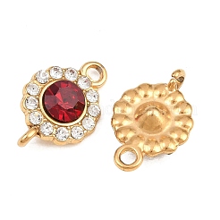 Strass-Verbindungsanhänger aus Edelstahl 304&nbsp;STAS-G398-30G-03