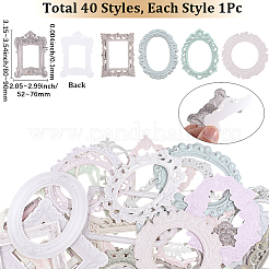 4 Satz 4 Arten Cassia-Papier&nbsp;AJEW-SP0002-54