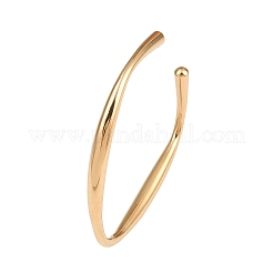 Bracelets manchettes en acier inoxydable 304 en forme de C pour femmes&nbsp;BJEW-G759-02G