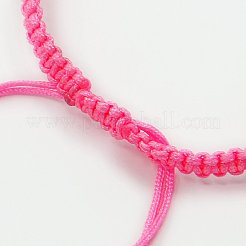 Création de bracelets de corde en nylon tressée&nbsp;AJEW-M001-08A