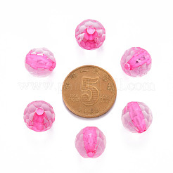Perles en acrylique transparente&nbsp;TACR-S154-10A-82