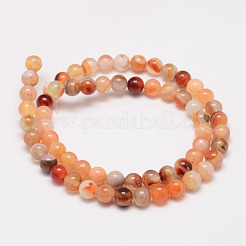 Naturperlen Stränge sardonyx&nbsp;G-K155-D-6mm-01