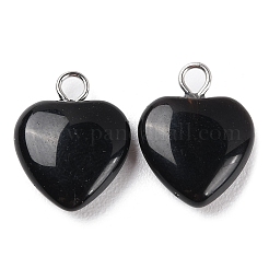 Natürlichen Obsidian Anhänger&nbsp;G-E603-01P-04