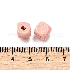 Sprühlackierte Holzperlen&nbsp;WOOD-P021-01B-25