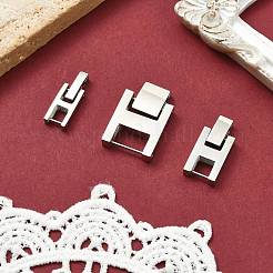 3 pz. 3 fermagli rettangolari per cinturini per orologi in acciaio inossidabile&nbsp;STAS-CJ0003-30