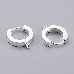 Orecchini a cerchio huggie in acciaio inossidabile 304&nbsp;STAS-I167-01A-S