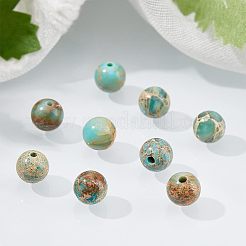 Natürliche regalite / imperial jasper / sea sediment jasper beads stränge&nbsp;G-OC0001-05