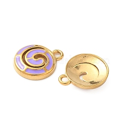 Pendentifs en acier inoxydable 304 émaillés&nbsp;STAS-I346-53G