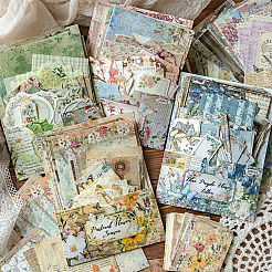1 juego de blocs de papel para álbumes de recortes&nbsp;DIY-SP0007-93A