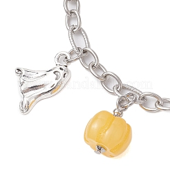 Halloween-Thema 304 Edelstahl-Charm-Armbänder für Frauen&nbsp;BJEW-JB10754