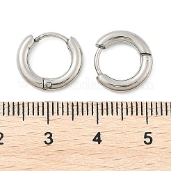 Pendientes de aro de acero inoxidable 304 resistentes al deslustre&nbsp;EJEW-P177-P-13