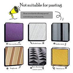 Pegatinas adhesivas de pvc impermeables con tema de esquí&nbsp;STIC-PW0014-004