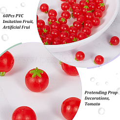 60 Stück PVC-Imitationsfrucht&nbsp;DJEW-OC0001-49B