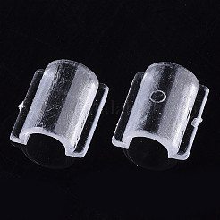 Transparent wie Kunststoffbasis Schnalle Haar Zubehör&nbsp;FIND-T064-005B