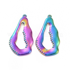 Pendentifs en acier inoxydable 304 avec placage ionique (IP)&nbsp;STAS-C003-09MC