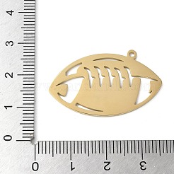 Ciondoli in acciaio inox 304&nbsp;STAS-E501-10G