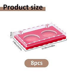 Boîte de rangement en plastique pour pièces de monnaie&nbsp;AJEW-WH0709-526A