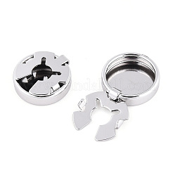 Boutons de manchette en laiton&nbsp;KK-T074-63P-01-NR